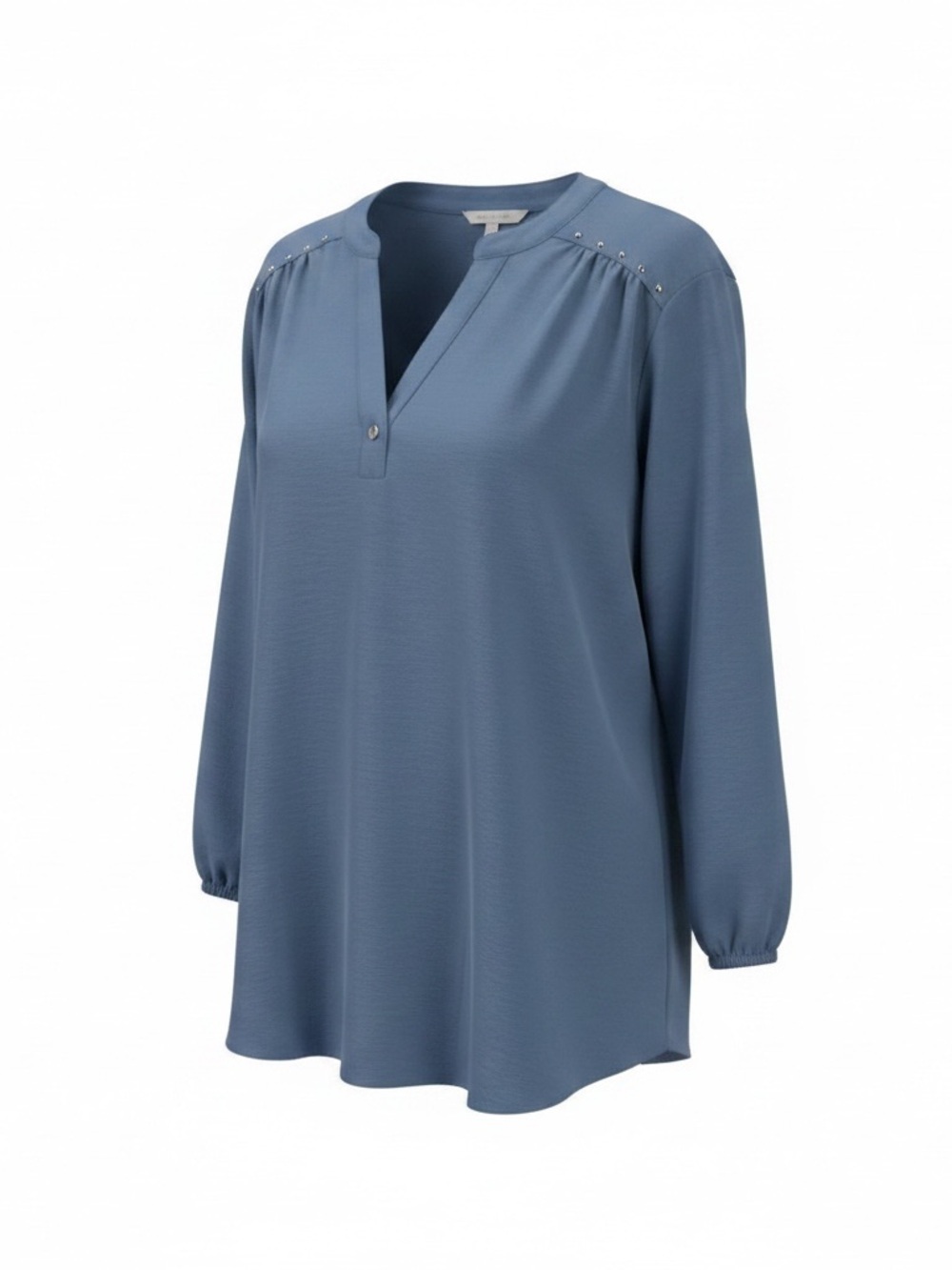 Fortune + Ivy Women's Blue Blouse